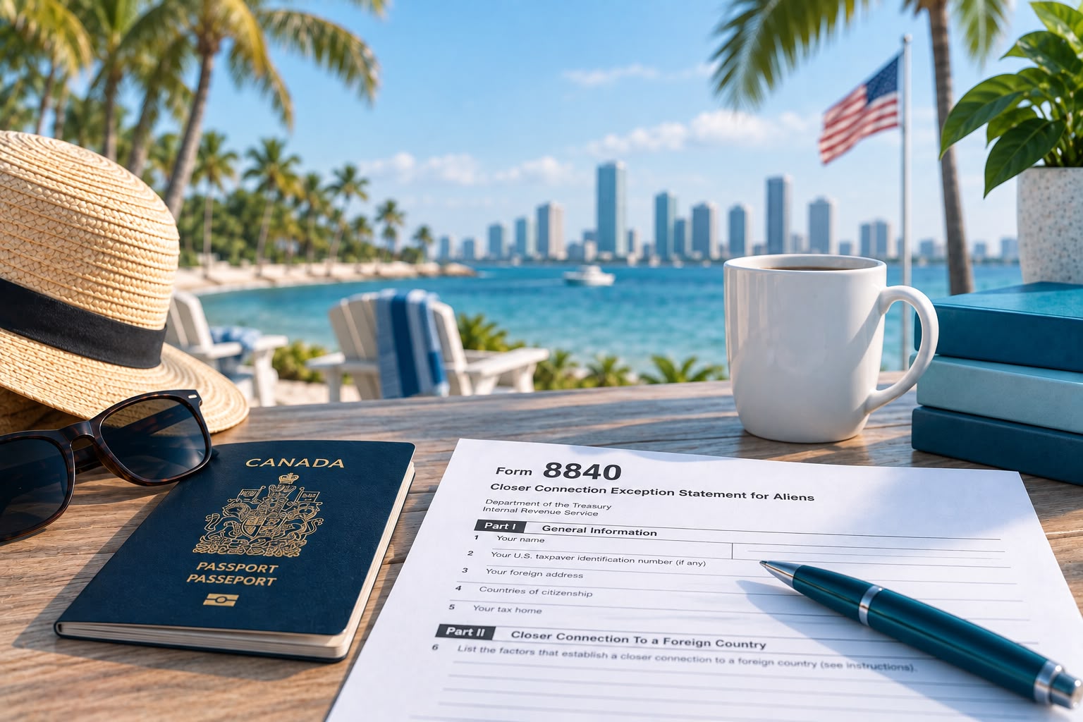 Canadian Snowbirds: US Tax Residency and Form 8840
